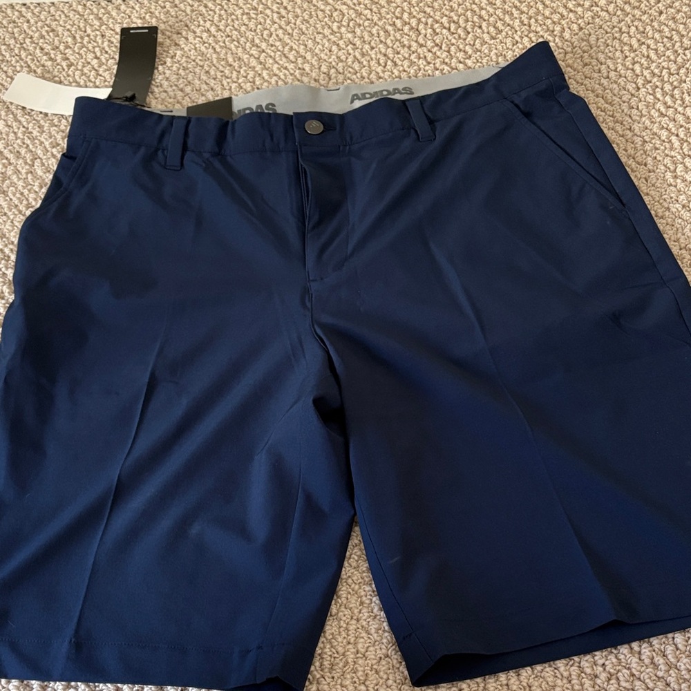 Adidas Men's Navy Blue Ultimate 365 Golf Shorts Size 36